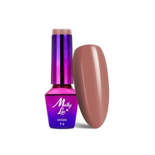 MollyLac /60/ Delicate Woman hybride nagellak My Morning Hot Cacao 5 ml