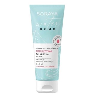 Soraya Water Bomb ausdrücklich feuchtigkeitsspendendes Wassermelonen-Körpergelee 200 ml