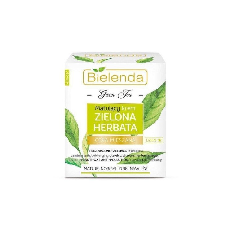 Bielenda Zielona Tea mattierende Gesichtscreme 50 ml