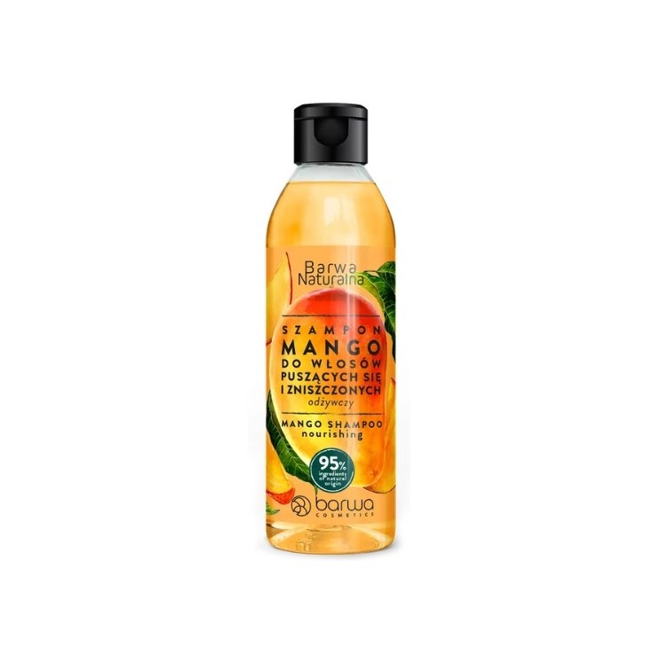 Barwa Naturalna Shampoo for frizzy and damaged hair Mango 300 ml