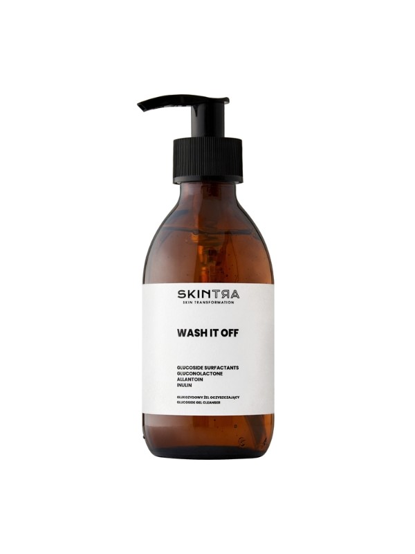 SkinTra Wash It Off glukozydowy Żel do mycia twarzy 200 ml