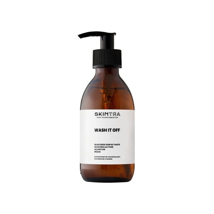 SkinTra Wash It Off glucoside gezichtsreinigingsgel 200 ml