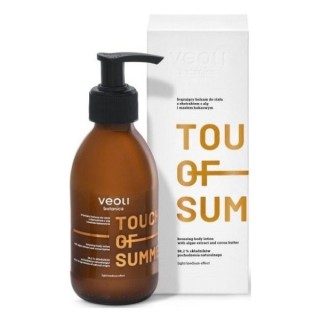 Veoli Botanica Touch of Summer brązujący Balsam do ciała z ekstraktem z alg 195 ml