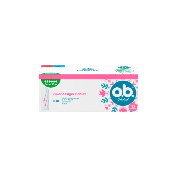 OB Orginal Super Plus hygiënische tampons, 32 stuks