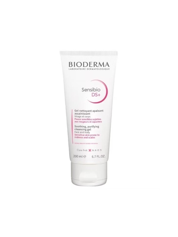 Bioderma Sensibio DS+ Delikatny oczyszczający Żel do twarzy 200 ml