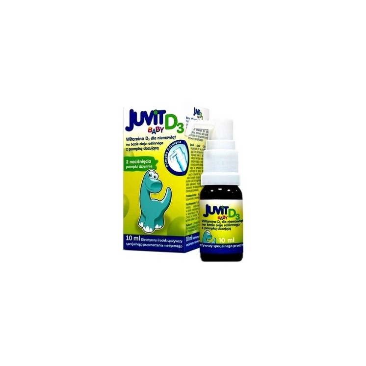 Juvit D3 Baby Oral drops with pump for babies 10 ml