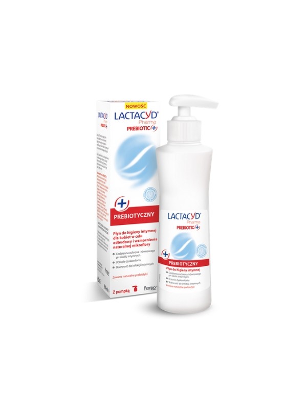 Lactacyd Pharma Prebiotic+ Prebiotyczny Płyn do higieny intymnej 250 ml