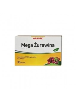 Mega Żurawina 30 tabletek
