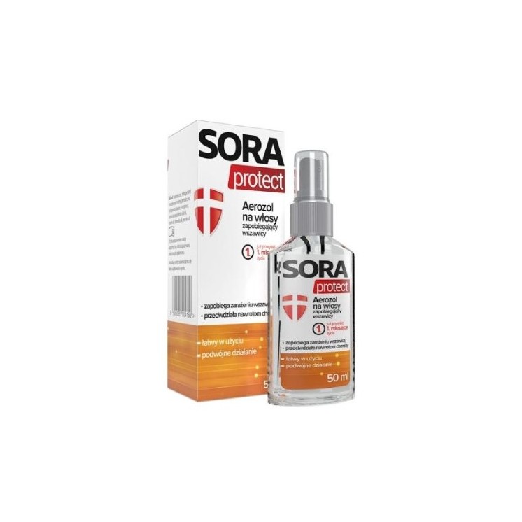 Sora Protect Haarspray tegen luizen 50 ml