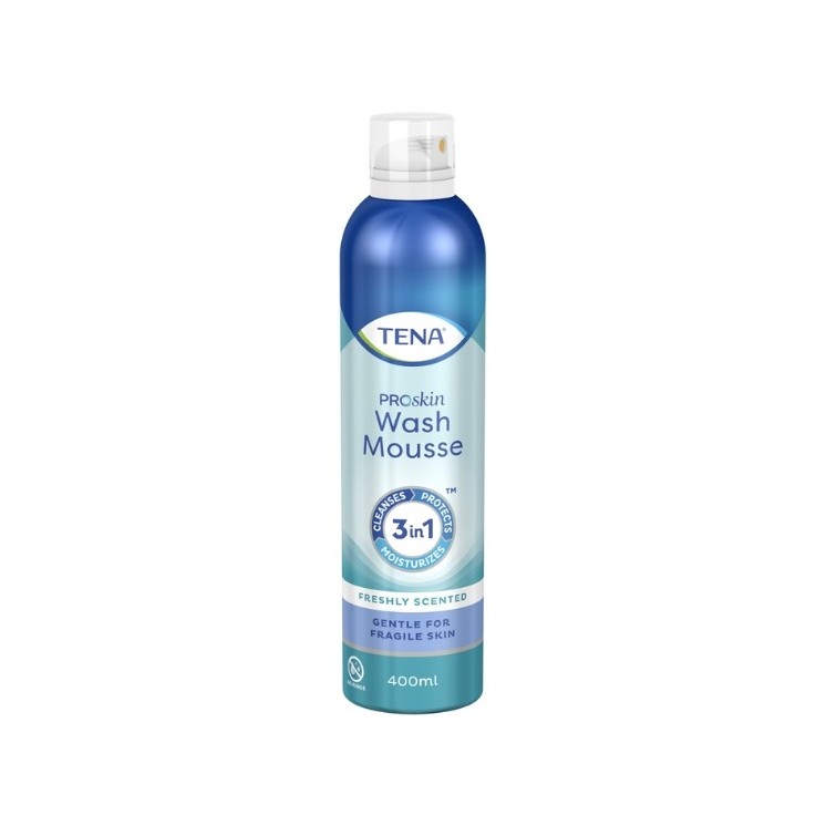 Tena Wash Mousse 3in1 wasschuim 400 ml