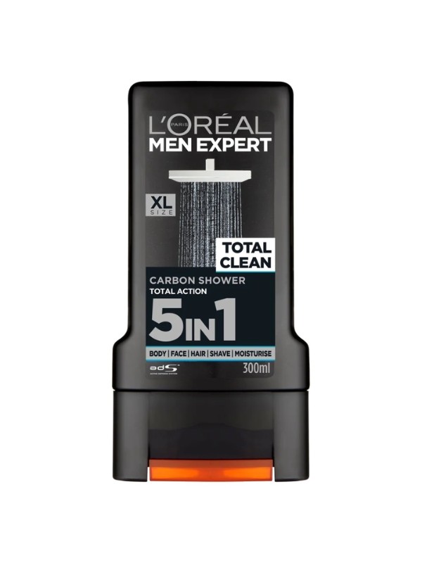 Loreal Men Expert Żel pod prysznic dla meżczyzn Total Clean 300 ml