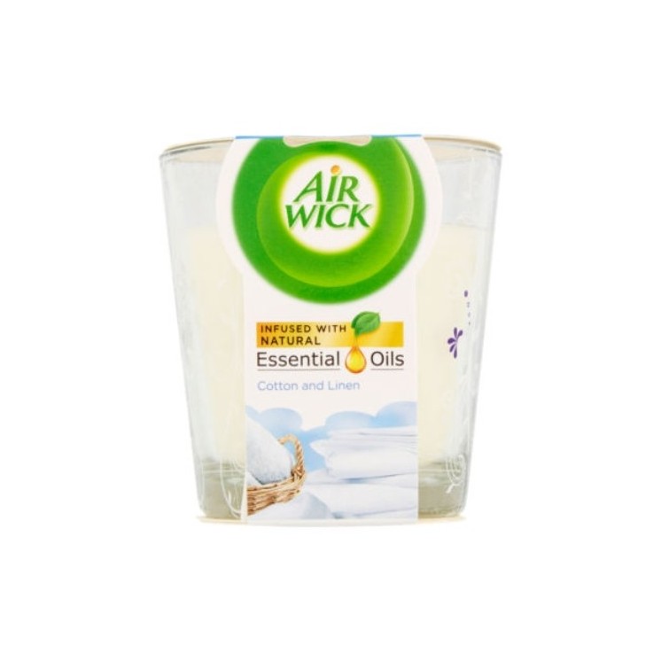 Ароматична свічка Airwick COTTON AND LANEN 105 г