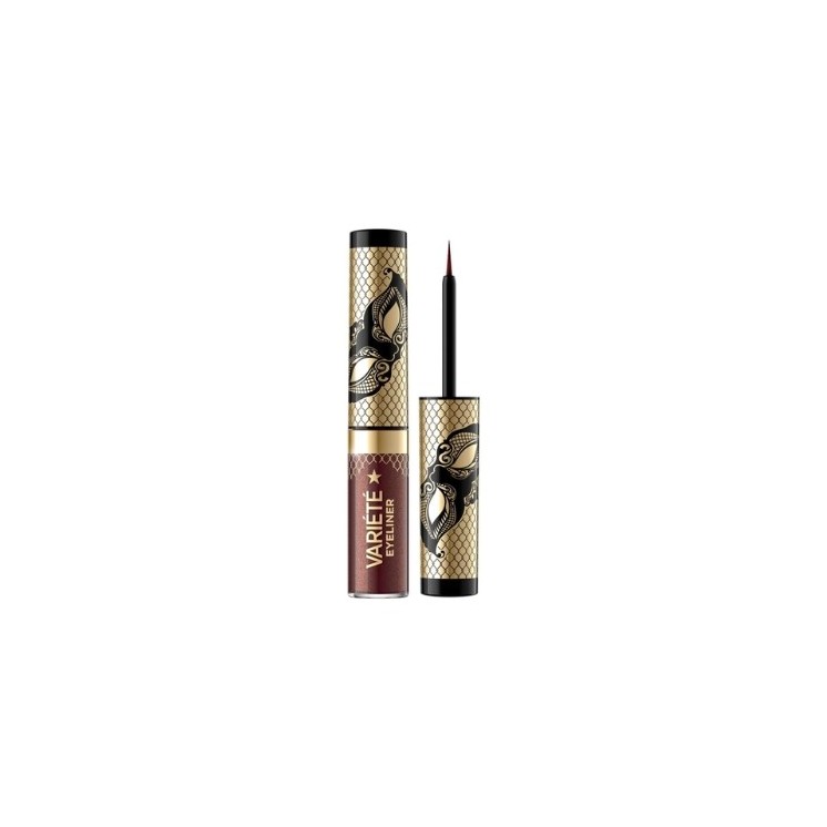 Eveline Variete Wasserfester Eyeliner Shiny Brown /02/ 4 ml