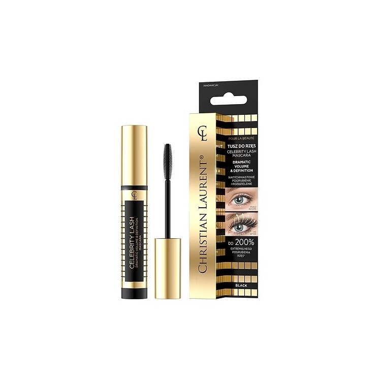 Eveline Christian Laurent Celebrity Lash Mascara Verdikking en Scheiding 7 ml