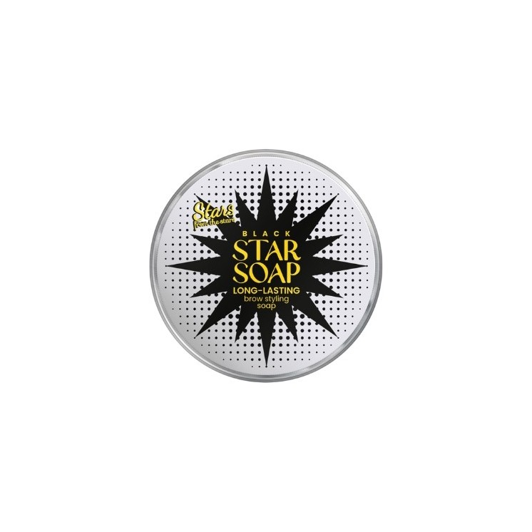Stars from the Stars Black Star Soap zwarte wenkbrauwzeep 30 ml