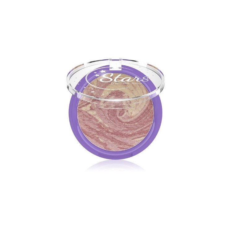 Stars from the Stars Space Face Swirl gepresster Gesichts-Highlighter /02/ Pink 8 g