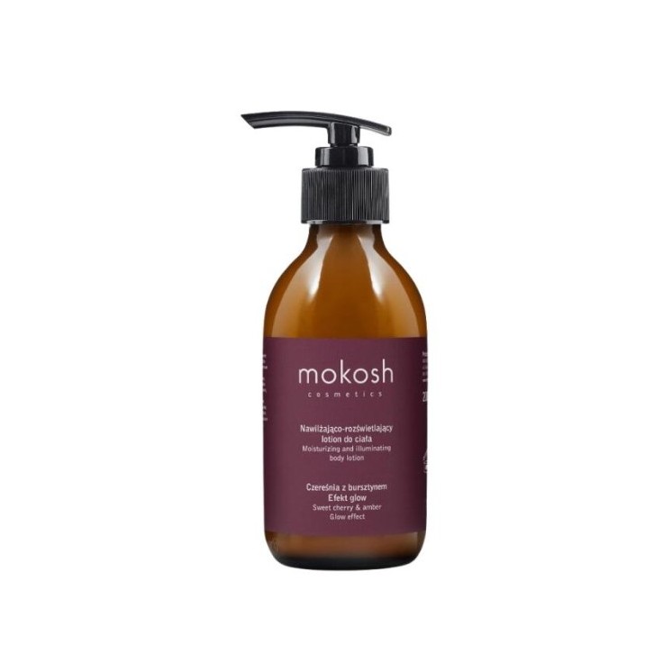 Mokosh hydraterende en verhelderende bodylotion Kers 200 ml