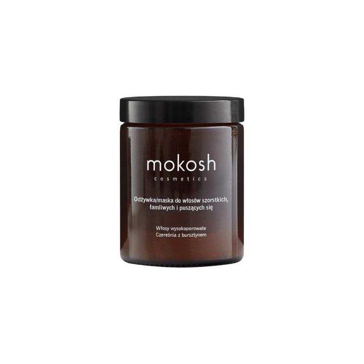 Mokosh Conditioner/Mask for high porosity, rough, brittle and frizzy hair Cherry with Amber 180 ml