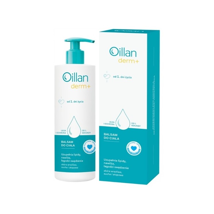 Oillan Derm+ Körperlotion ab dem ersten Lebenstag 400 ml