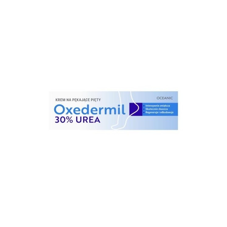 Oxedermil Creme gegen rissige Fersen mit 30 % Urea 50 ml