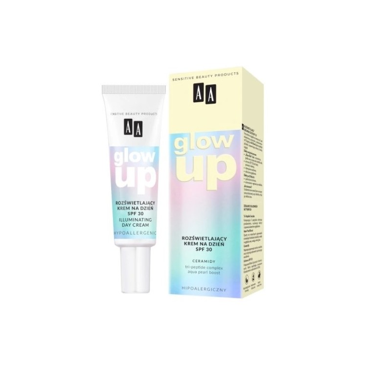 AA Glow Up Illuminating Day Face Cream mit SPF30 Filter 30 ml