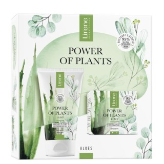 Lirene Power of Plants Aloe Набір: Крем для обличчя 50 мл + Крем для рук 75 мл