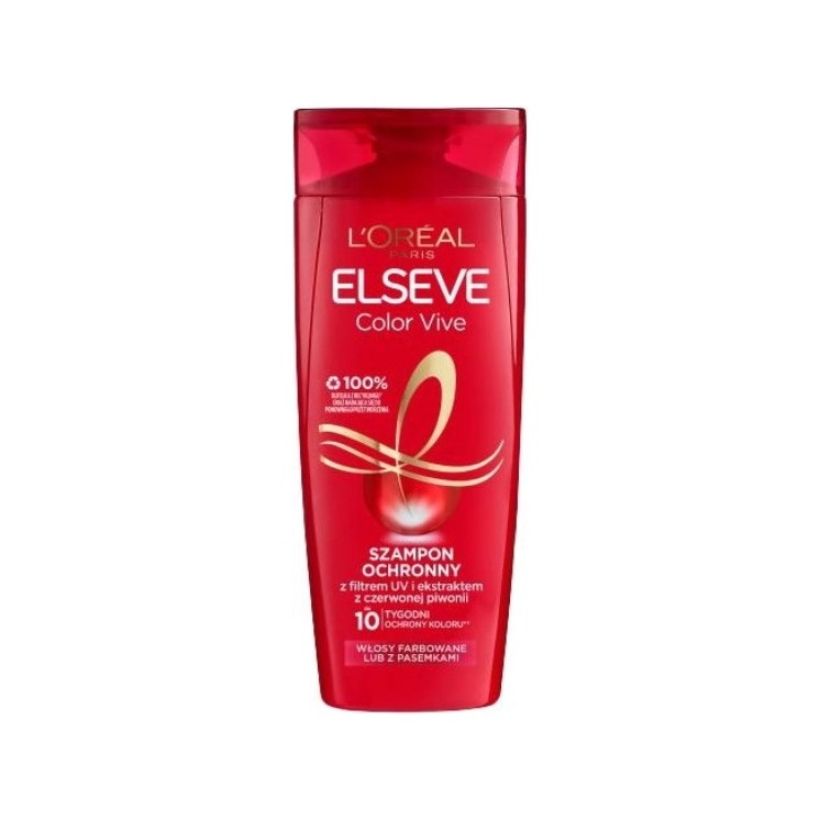 L'oreal Elseve Color Vive beschermende shampoo voor gekleurd en gemarkeerd haar 400 ml
