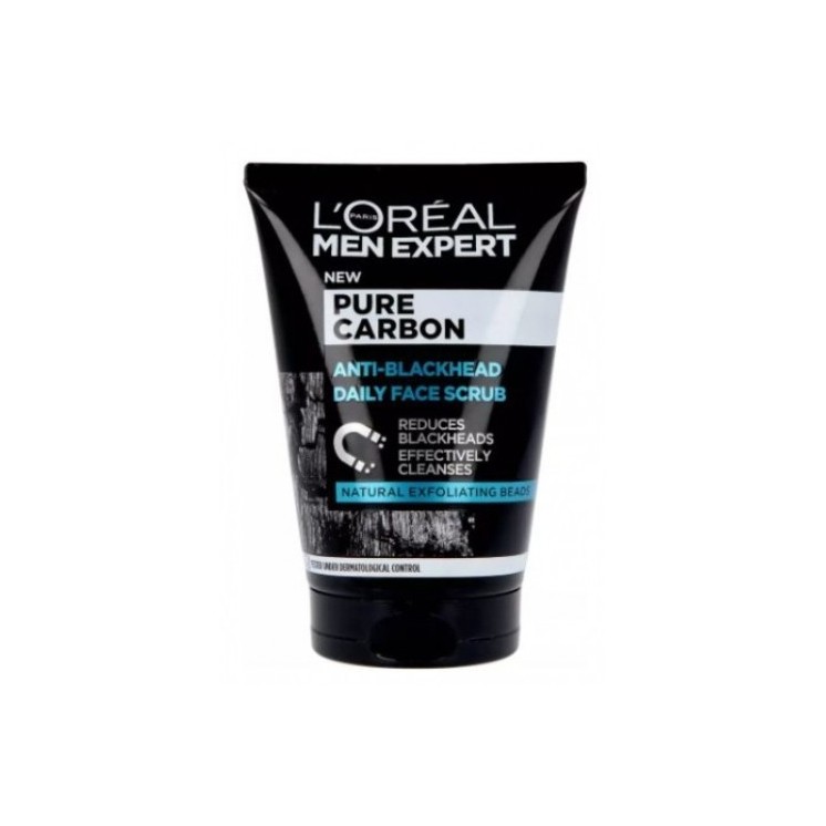L'oreal Men Expert Pure Power Houtskool Peeling tegen mee-eters 100 ml