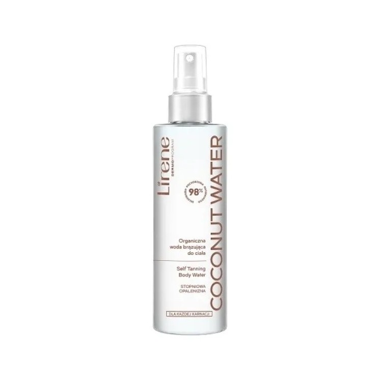 Lirene Coconut biologisch Bronzingwater voor het lichaam 200 Water