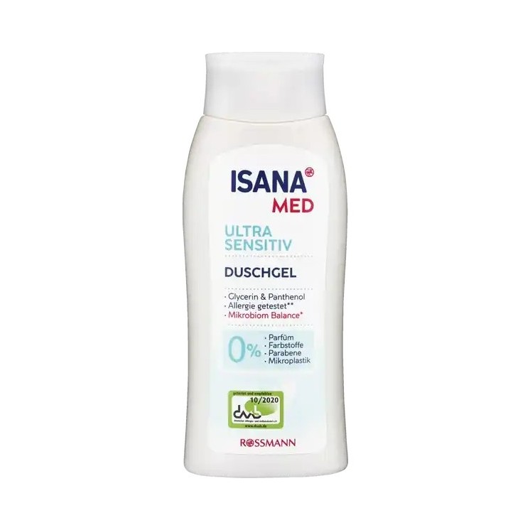 Гель для душу Isana Med Ultra Sensitiv 250 мл
