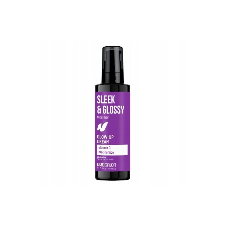 Prosalon Professional Sleek & Glossy зволожуючий крем для волосся з ніацинамідом 100 мл