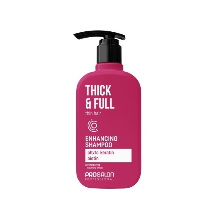 Prosalon Professional Thick&Full strengthening hair shampoo 375 ml