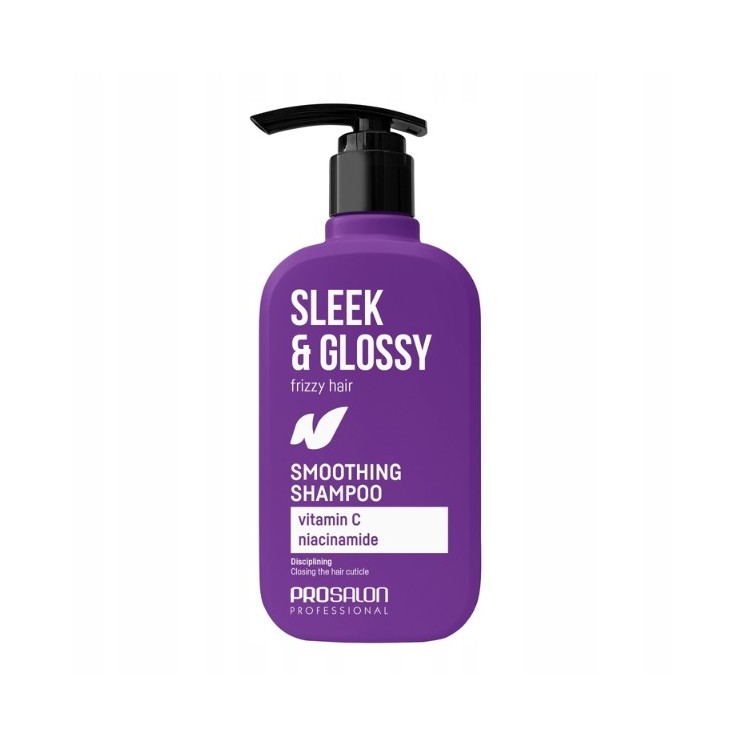 Шампунь для розгладження волосся Prosalon Professional Sleek & Glossy 375 мл