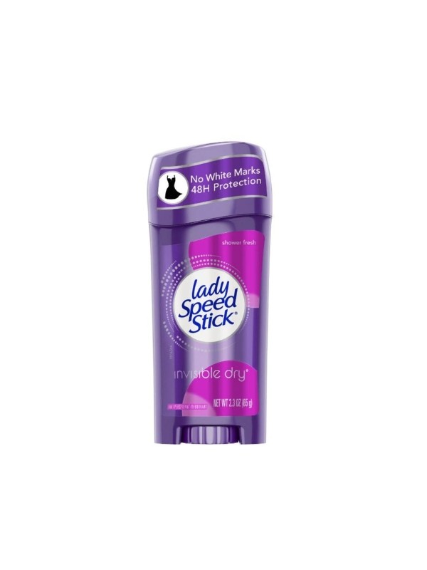 Lady Speed Stick Invisible Dry Antyperspirant w sztyfcie Shower Fresh 65 g