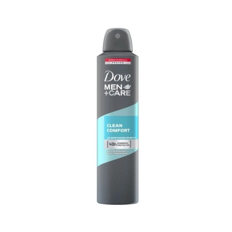Dove Men +Care Clean Comfort Spray Deodorant 250 ml