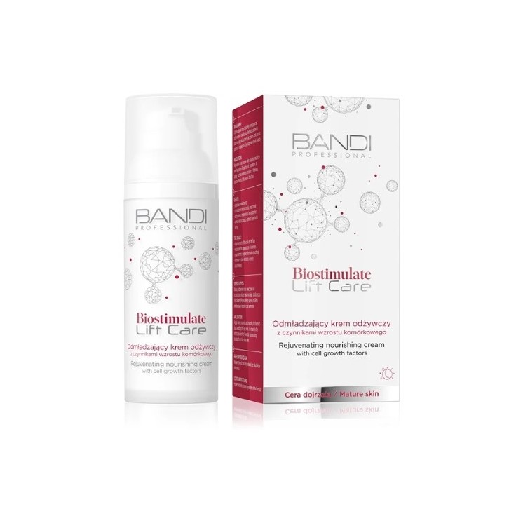 Bandi Biostimulate Lift Care verjüngende nährende Gesichtscreme mit Zellwachstumsfaktoren 50 ml