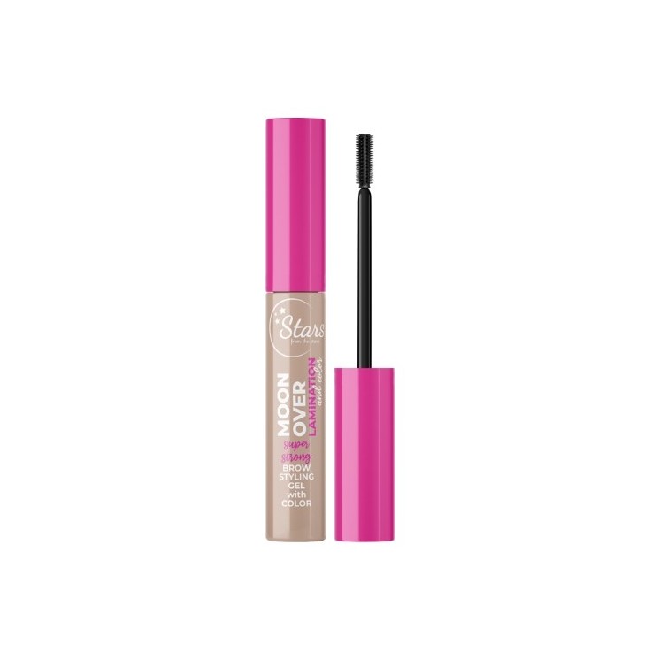 Stars from the Stars Moon Over Lamineren en kleuren Wenkbrauwstylinggel /01/ Ash 8 Brown