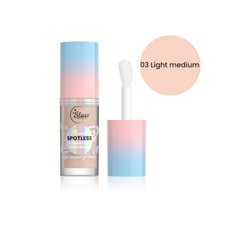Stars from the Stars Planet Spotless abdeckender und feuchtigkeitsspendender Gesichts-Concealer /03/ Light medium 6 g