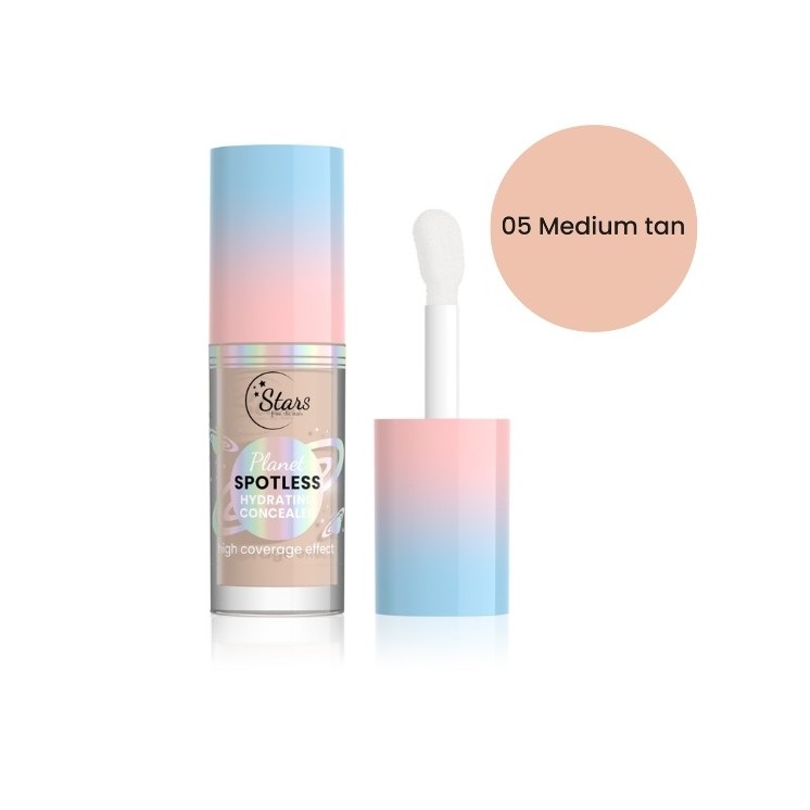 Stars from the Stars Planet Spotless abdeckender und feuchtigkeitsspendender Gesichts-Concealer /05/ Medium tan 6 g