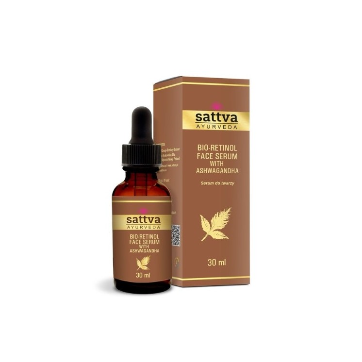 Serum для обличчя Sattva Ayurveda Bio Retinol Ashwagandha 30 мл