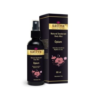 Sattva Ayurveda Opium natürliches Deodorant – Körperspray 80 ml