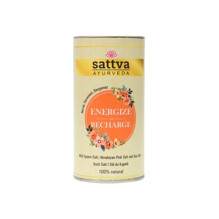 Sattva Ayurveda Energize&Recharge badzout 300 g