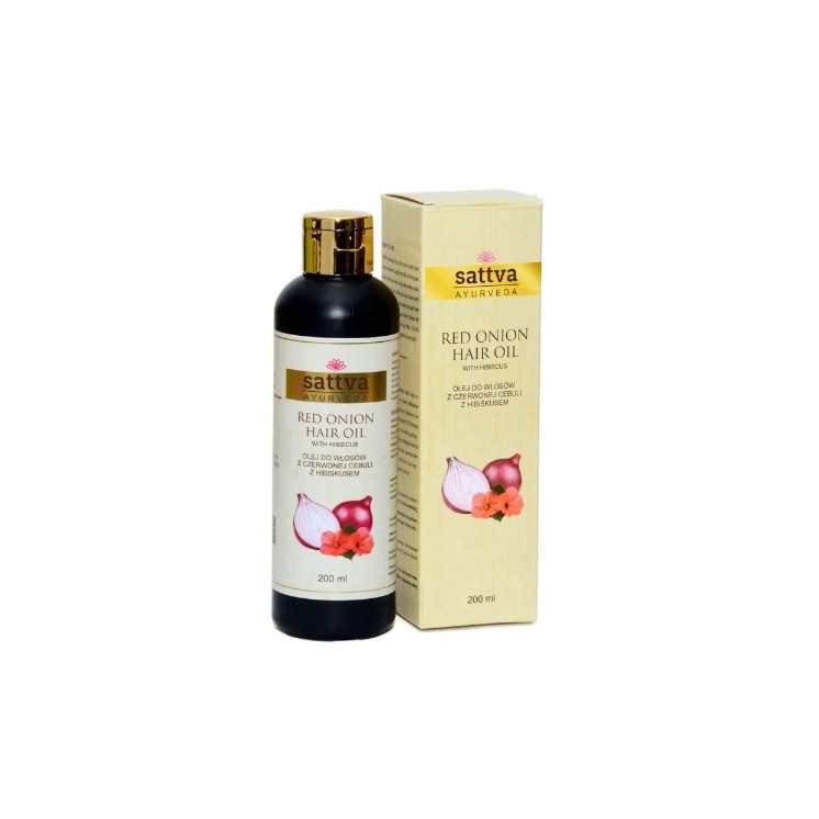 Sattva Ayurveda Red Onion and Hibiscus hair oil 100 ml