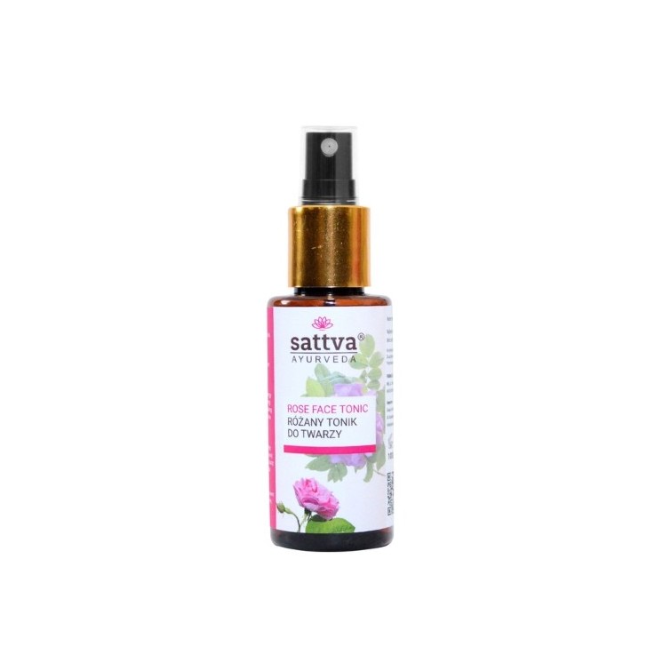 Sattva Ayurveda Gesichtswasser Rosenwasser 100 ml