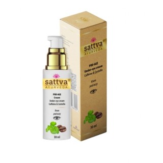 Sattva Ayurveda Pro Age Augencreme mit Koffein und Cantella 30 ml