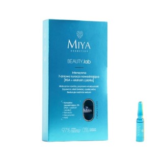 Miya BEAUTY .lab інтенсивне 7-денне зволоження обличчя PGA та екстракт яблука 5 мл