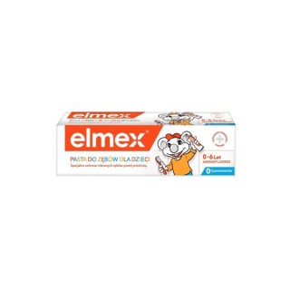 Dentifrice Elmex Kids pour enfants 0-6 ans, 50 ml