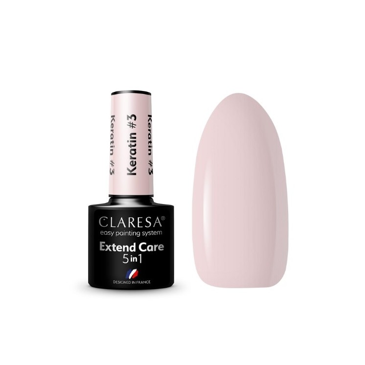 Claresa Hybrid Nail Base 5 in 1 Keratin /03/ 5 G