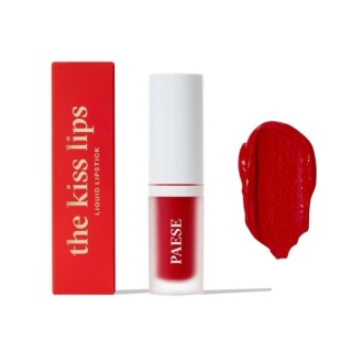 Paese The Kiss Lips Matte Romige Vloeibare Lipstick 06 Classic Red 3,4 ml
