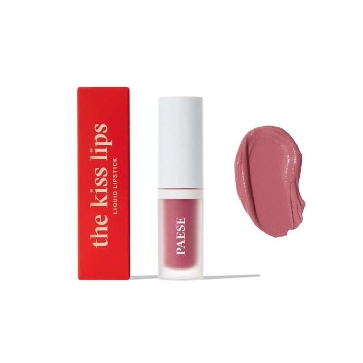 Paese The Kiss Lips Matte romige vloeibare lippenstift 03 Lovely Pink 3,4 ml